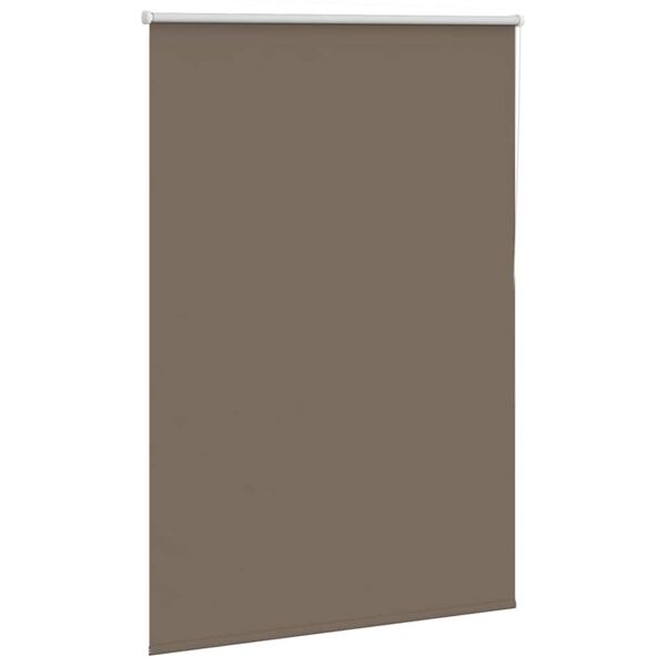 vidaXL Roller Blind Coffee 100% Polyester 39.4x68.9 in