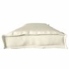 vidaXL Pallet Cushion Cream 70.87 x 15.75 x 3.15 in Oxford Fabric