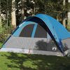 vidaXL Family Tent Dome 6-Person Blue Waterproof