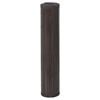 vidaXL Rug Dark Brown Bamboo, Polypropylene 39.4 x 393.7 in Rug