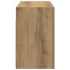 vidaXL Bathroom Wall Cabinet Artisan Oak Engineered Wood Medium