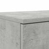 vidaXL Bed Drawers with Drawer Concrete Grey 59.06 x 14.37 x 6.50 in