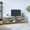 vidaXL TV Cabinet Sonoma Oak Engineered Wood, Metal XXL TV Cabinet
