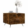 vidaXL Coffee Table Set of 2 Smoked oak Engineered wood, iron Medium