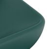 vidaXL Luxury Basin Rectangular Matt Dark Green 28.0x15.0" Ceramic