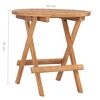 vidaXL Patio Dining Set Set of 2 Teak Wood Natural