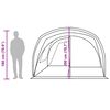 vidaXL Car Tent 4-Person Grey and Orange Waterproof