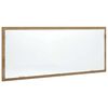 vidaXL Bathroom Mirror Artisan oak Engineered wood, glass