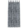 vidaXL Velvet Curtains 2 pcs Silver Grey 88.58 x 55.12 in Velvet