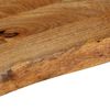 vidaXL Table Top Natural wood Solid mango wood 39.4x7.9 in Durable