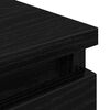 vidaXL TV Cabinet Black Engineered Wood 39.4 in x 13.8 in x 21.3 in
