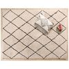 Dutch Lifestyle Rug Beige and Black Polyester 118.1x78.7in Non-slip