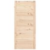 vidaXL Barn Door 35.4x0.7x80.5" Solid Wood Pine