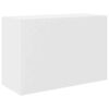 vidaXL Bathroom Wall Cabinet White Engineered wood Medium