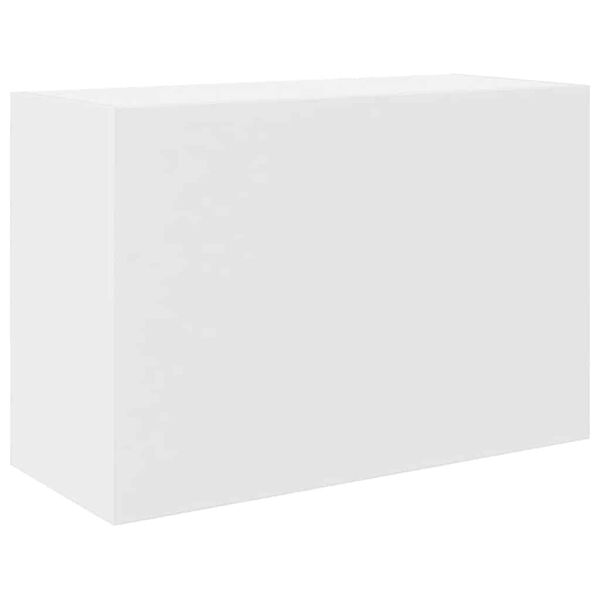 vidaXL Bathroom Wall Cabinet White Engineered wood Medium