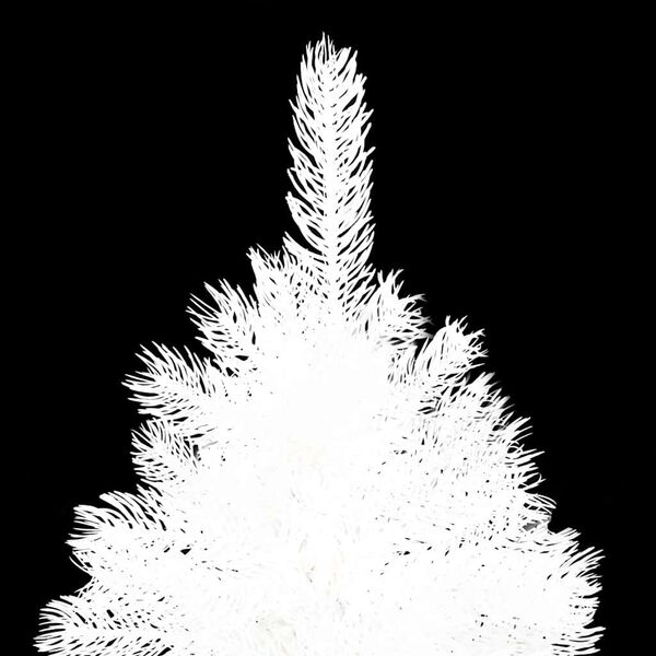 vidaXL Christmas Tree White PE (Polyethylene) 70.9 in tall, 35.4 in wide
