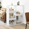 vidaXL Room Divider White Engineered Wood Medium Room Divider