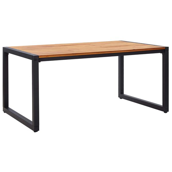 vidaXL 5 Piece Patio Dining Set Gray