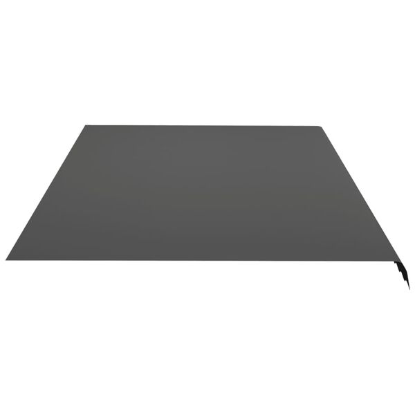 vidaXL Replacement Awning Fabric Anthracite 100% Polyester with PU coating