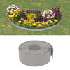 vidaXL Garden Edgings 2 pcs Gray 32.8' 7.9" Polyethylene