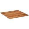vidaXL Table Top Natural Wood Solid Acacia wood 31.5in x 31.5in Durable