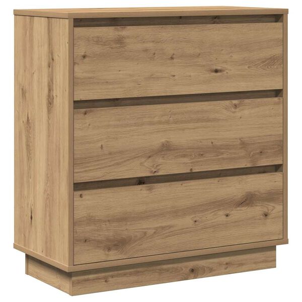 vidaXL Bedside Cabinet Artisan Oak 27.95 x 13.58 x 29.53 in