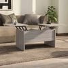 vidaXL Coffee Table Grey Sonoma Engineered wood Medium