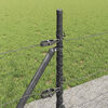 vidaXL Fence with Posts Gray 0.5 x 50 m PVC-coated steel