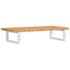 vidaXL Basin Shelf Wall Mounted Steel and Solid Wood Oak