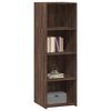 vidaXL Highboard Brown oak Engineered wood Highboard Rectangular