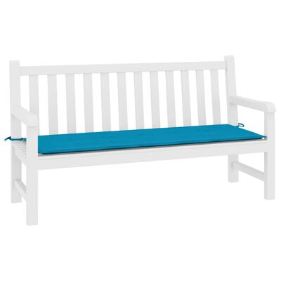 vidaXL Garden Bench Cushion Blue 78.7"x19.7"x1.2" Oxford Fabric