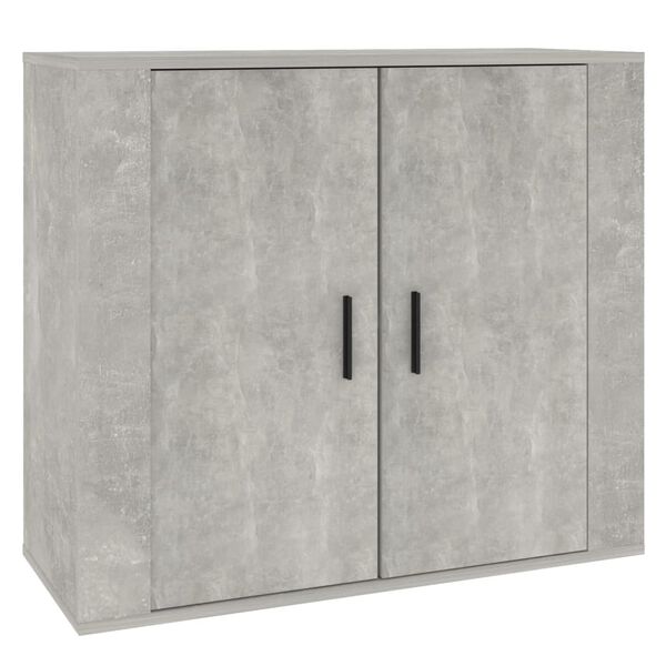 vidaXL Sideboard Concrete Grey Engineered Wood Medium Sideboard