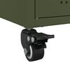 vidaXL TV Cabinet Olive Green Cold-rolled steel Small Storage