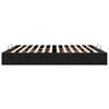 vidaXL Ottoman Bed Black