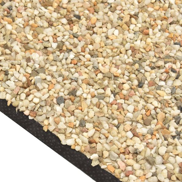 vidaXL Stone Liner Natural Sand 492.1x15.7"