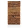 vidaXL Kitchen Base Cabinet Old wood Engineered wood Medium