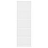 vidaXL Book Cabinet White Engineered wood Tall Book Cabinet