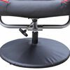 vidaXL Reclining Race Chair Black and Red 70 x 107 x 98 cm