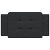 vidaXL Headboard Cushion Black