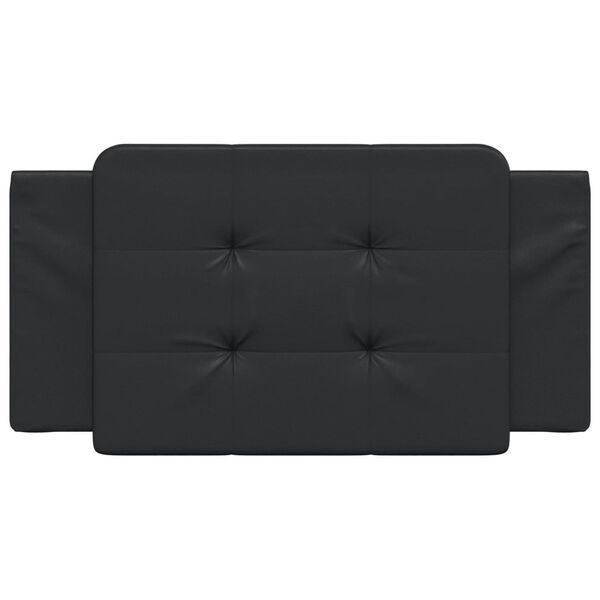 vidaXL Headboard Cushion Black