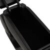 vidaXL Car Armrest Black 5.1"x14.2"x(11.8"-18.1") ABS