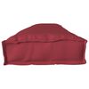 vidaXL Pallet Cushion Wine Red 78.74 x 15.75 x 3.15 in Oxford Fabric