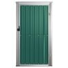 vidaXL Tool Shed Green Galvanized steel, metal, plastic