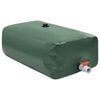 vidaXL Water Tank Green PVC Large Foldable Water Tank Rectangular