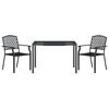 vidaXL Garden Dining Set Anthracite