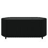 vidaXL Patio Lounge Set Black