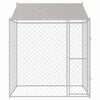 vidaXL Dog Cage 200 x 200 x 258 cm Steel and PE