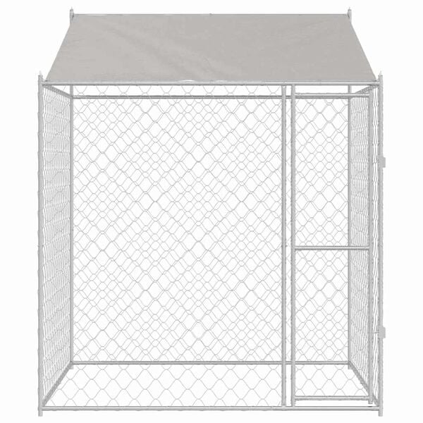 vidaXL Dog Cage 200 x 200 x 258 cm Steel and PE