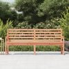vidaXL Garden Bench Natural Wood Solid Douglas wood Large Durable
