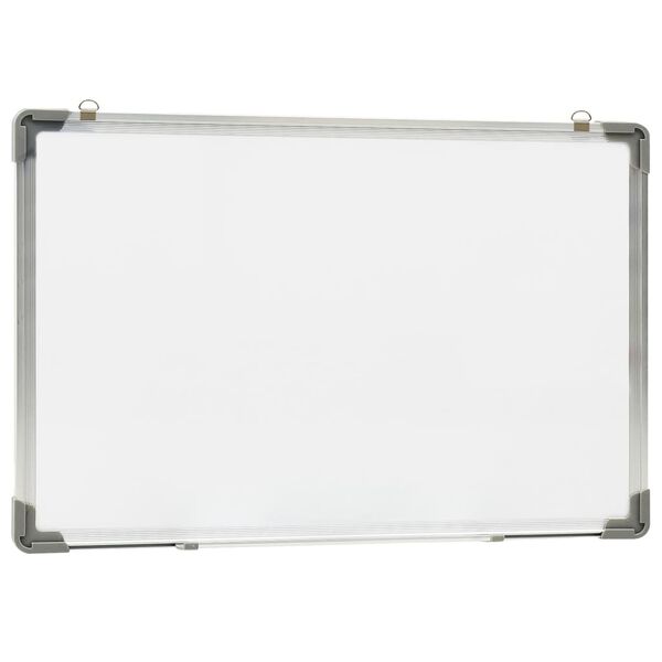 vidaXL Magnetic Dry-erase Whiteboard White 23.6x15.7" Steel